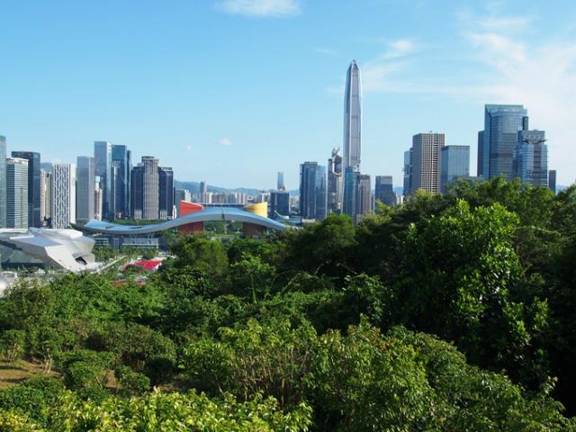 深圳CBD最美的城市公园,来深圳不可错过的美景